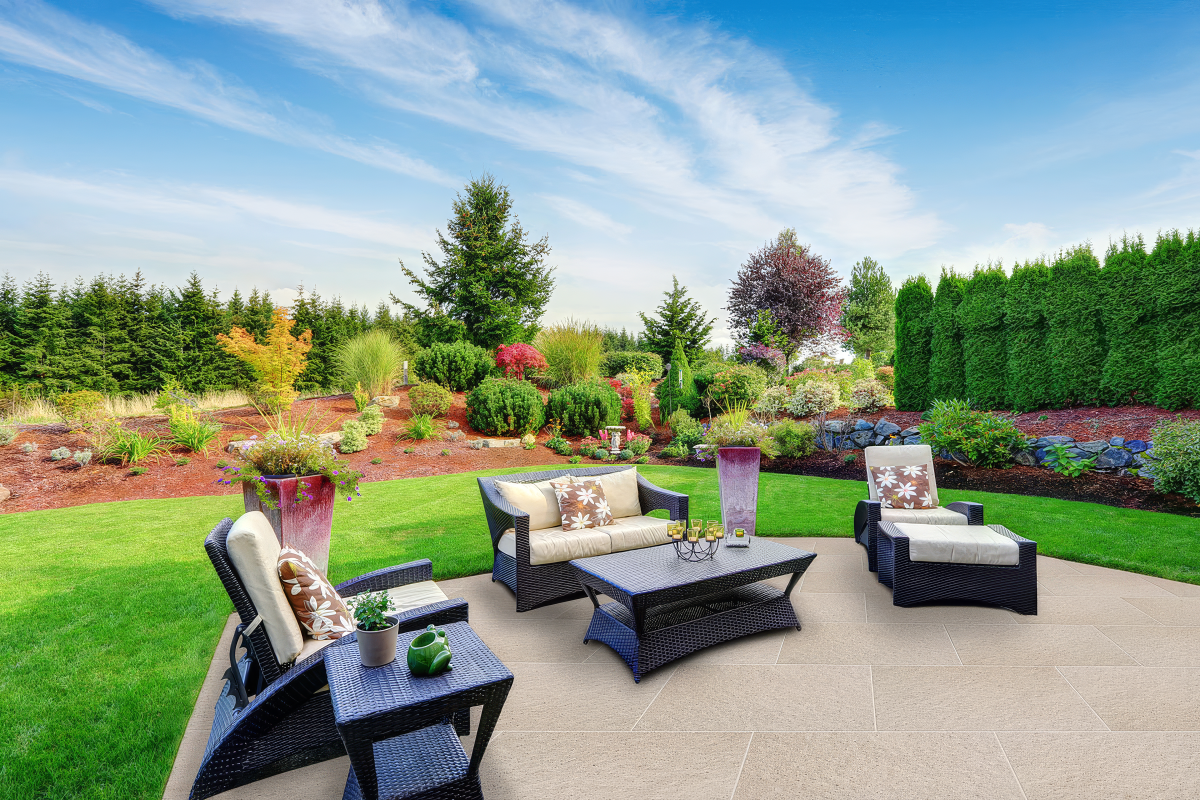 High-end garden design California