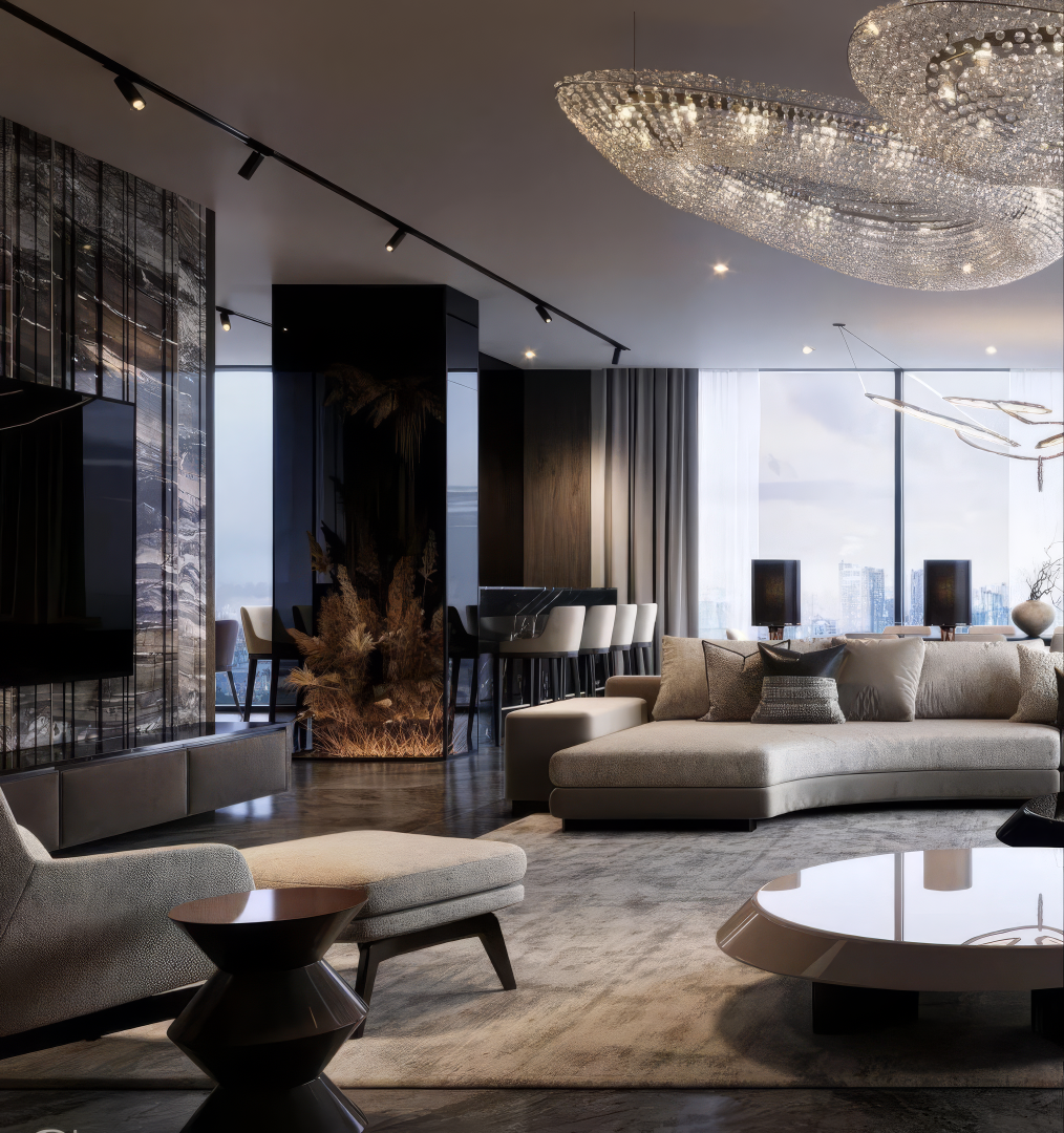 Kenneth Bordewick project - luxury penthouse