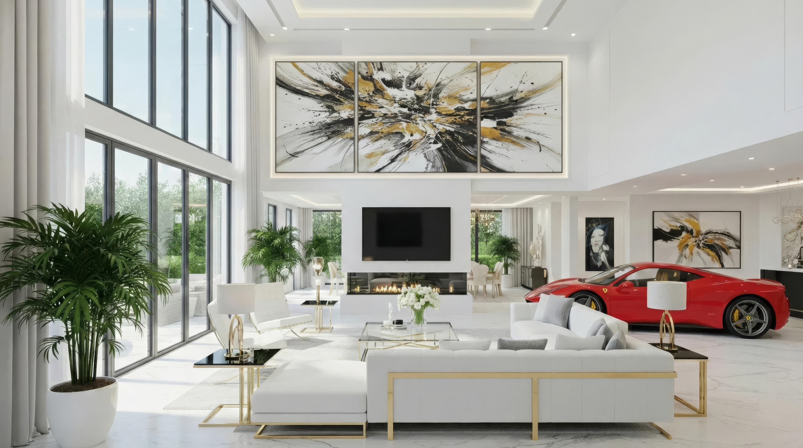 Recent luxury interior design project 2025