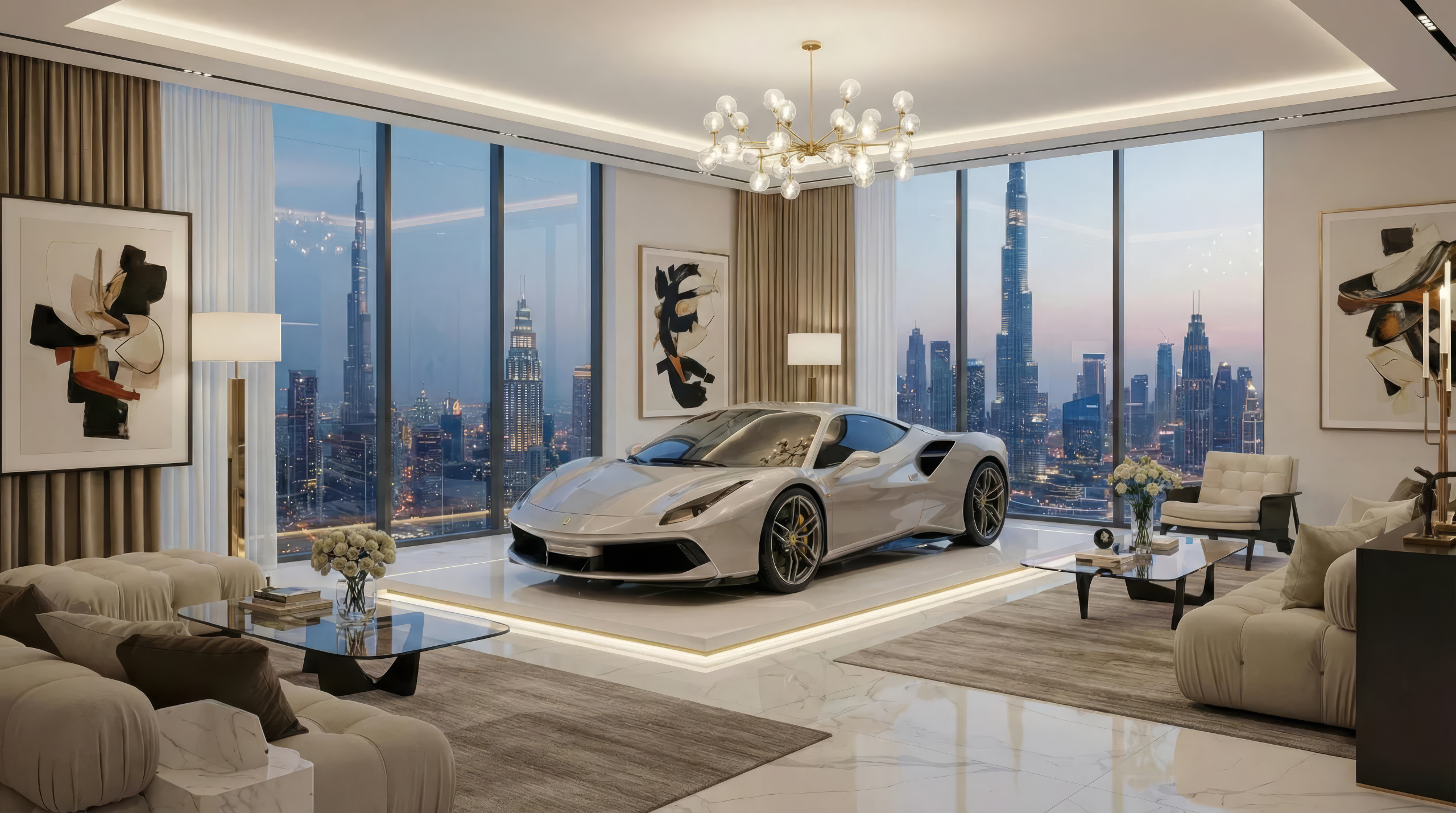 Recent luxury interior design project 2025