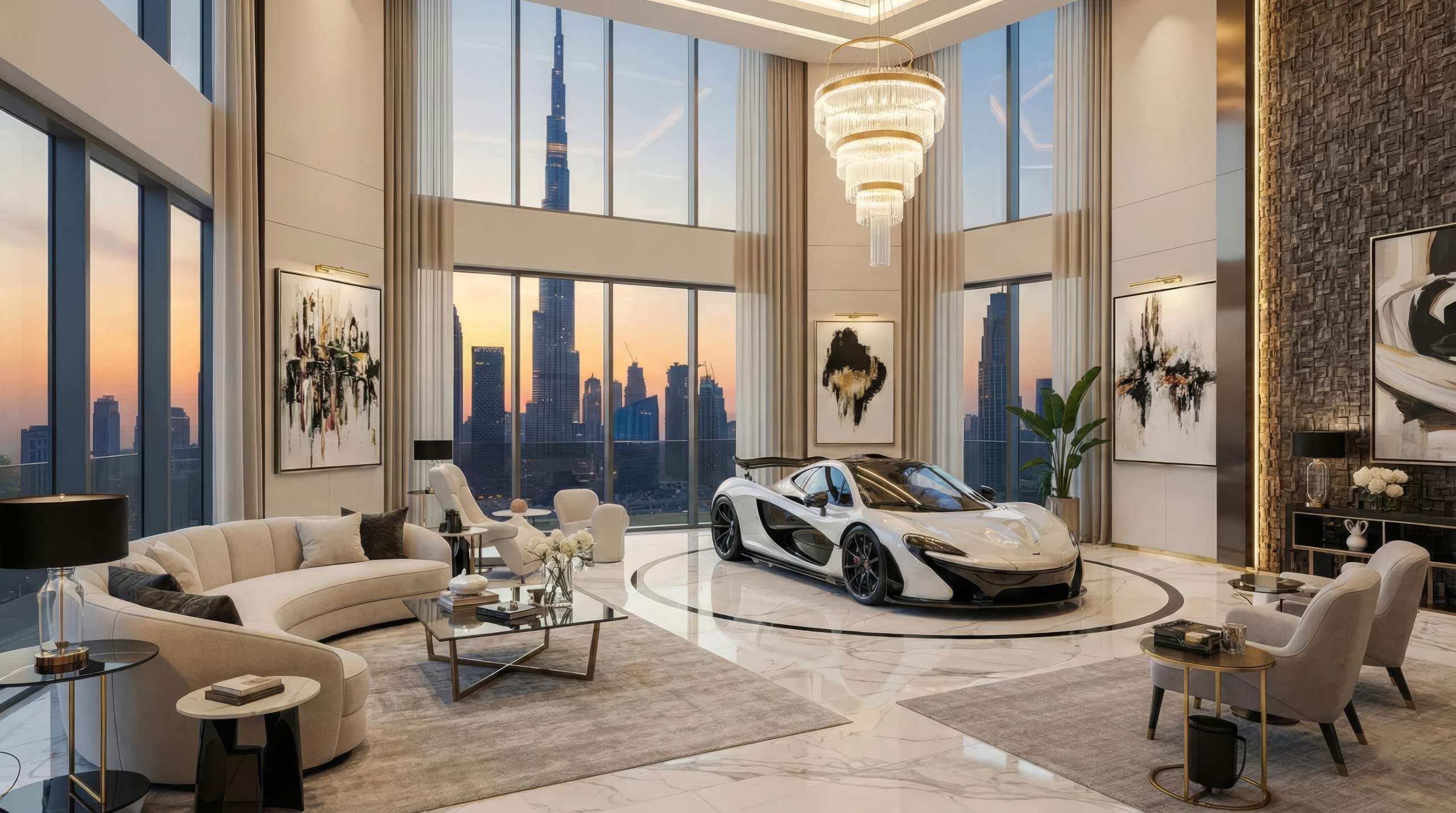 Recent luxury interior design project 2025