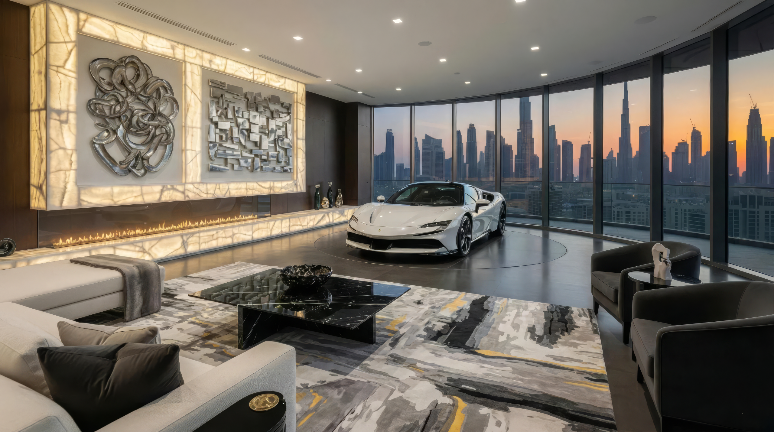 Recent luxury interior design project 2025