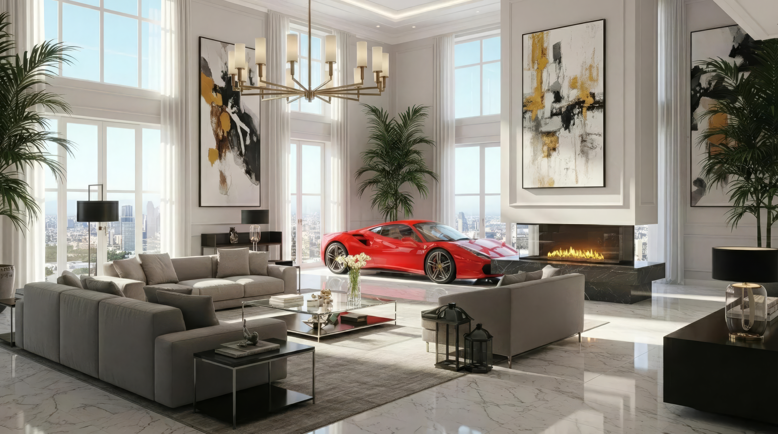 Recent luxury interior design project 2025